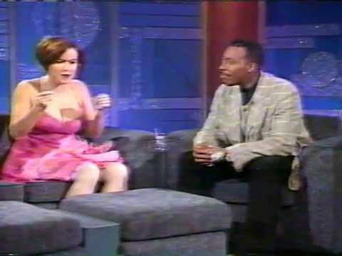 Jennifer Tilly on Arsenio Hall plugging The Getaway (1994)