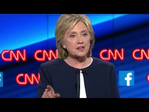 (Democratic Debate) Hillary Clinton: Everybody here has changed positions