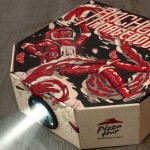 Pizza Hut movie projector image