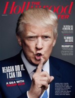 Donald Trump Hollywood Reporter cover